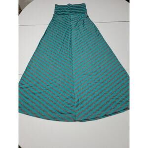 Love In Women Small A Line Skirt Sparkle Long Maxi Casual Modest Comfort Stretch